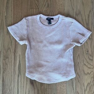 Forever 21 Thermal Baby Tee